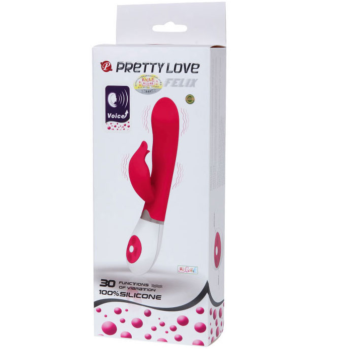 PRETTY LOVE - FLIRTATION FELIX MIT STIMMENVIBRATION - Muwana