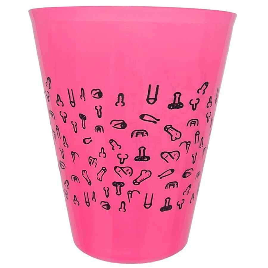 DIABLO PICANTE - FUCHSIA CUP 500 ML MIT SCHWARZEN PENISSEN