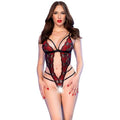 CHILIROSE - CR 4889 RED FLORAL BODY L/XL