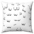 DIABLO PICANTE - 30 X 30 BRUSTKISSEN WEISS