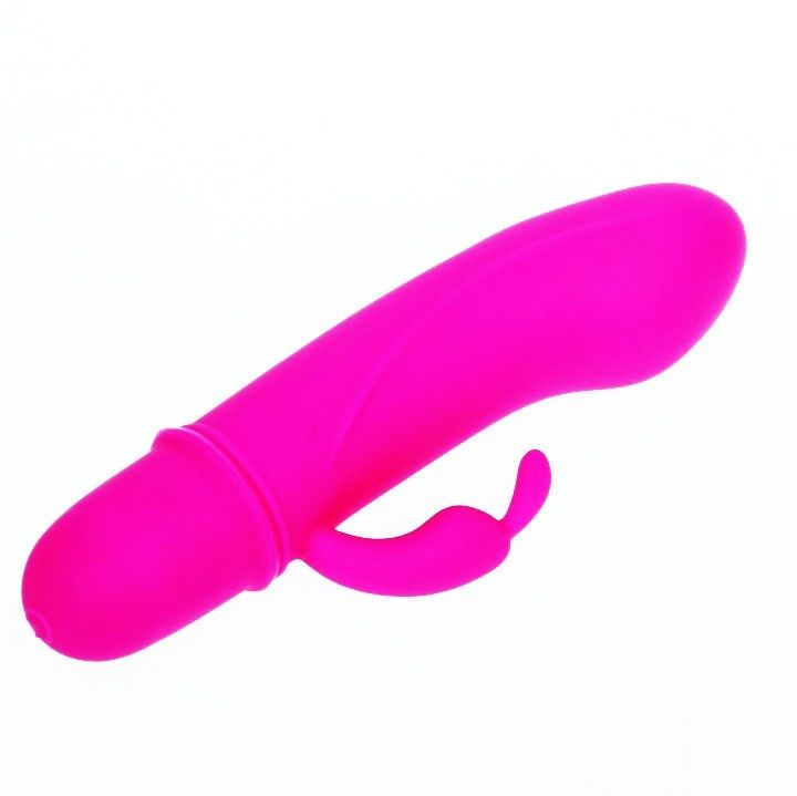 Kaninchen-Vibrator PRETTY LOVE FLIRTATION Flirtation mit flexibler Form und sanften Texturen, ideal für sinnliche Stimulation.