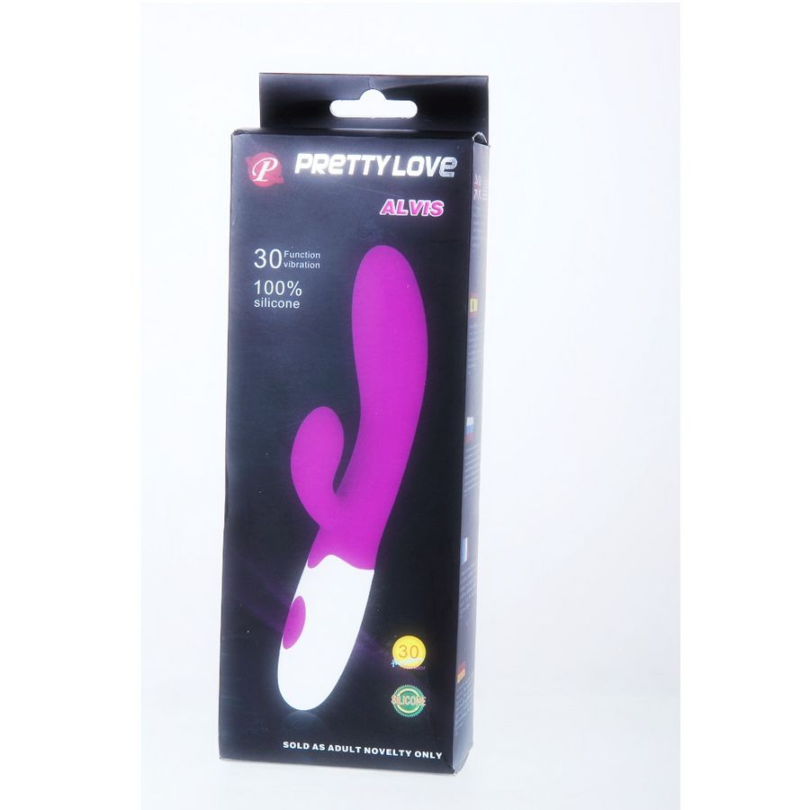 PRETTY LOVE - FLIRTATION ALVIS VIBRATOR MIT KLITORIS-STIMULATOR - Muwana