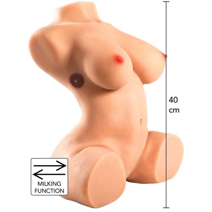 VERBORGENE BEGIERDE - MELKENDE MEGA-SCHLAMPE-TORSO WEIBLICHER MASTURBATOR 22 KG