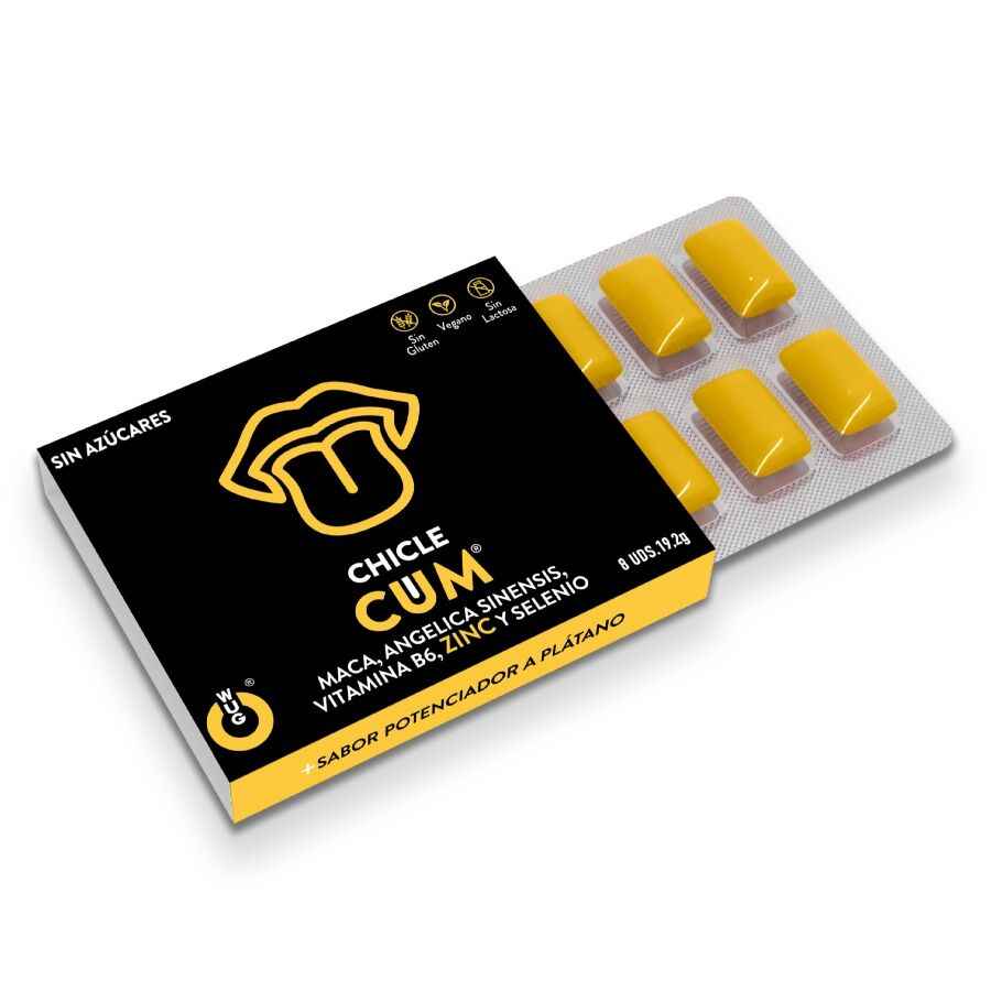 WUG SEX SENSE – SPERMA-INTENSIVIERER & BANANEN-SPERMA-GESCHMACKSVERSTÄRKER 1 X 8 EINHEITEN