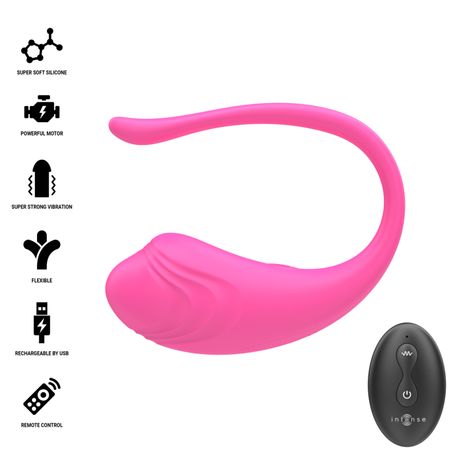 Intense - Olivia Pink Remote-Controlled Vibrating Egg