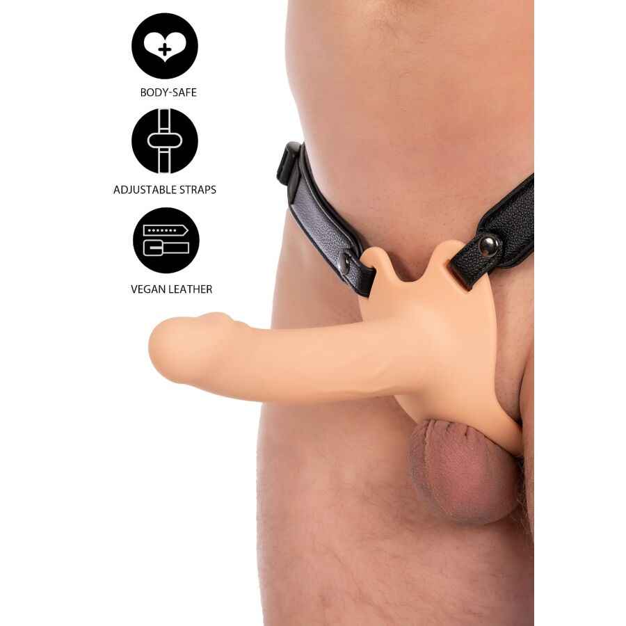 HIDDEN DESIRE - INFERNO PENIS-SLEEVE-STRAP-ON-SILIKON 18 CM