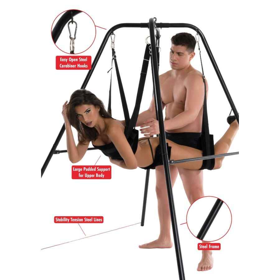 HIDDEN DESIRE - EXTREME LOVERS SEXSCHAUKEL MIT GESTELL