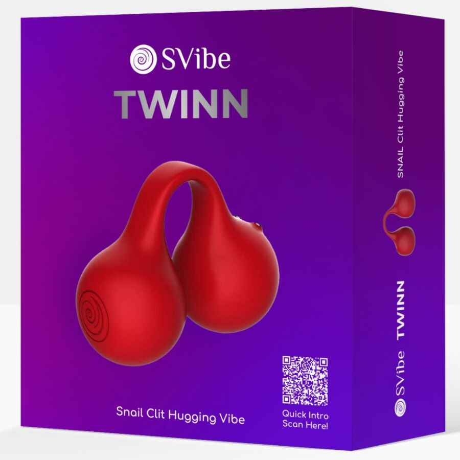SNAIL VIBE - TWINN CHERRY FINGER VIBRATOR
