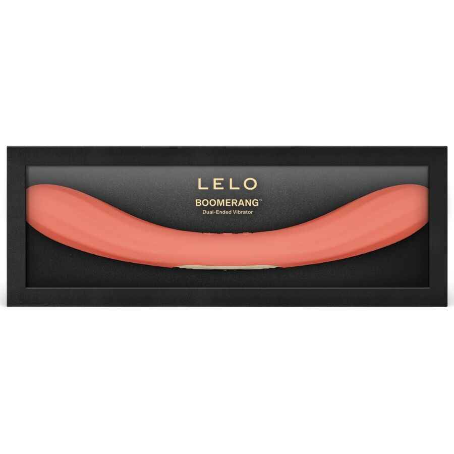 LELO - BOOMERANG DOPPELENDER VIBRATOR KORALLENROT