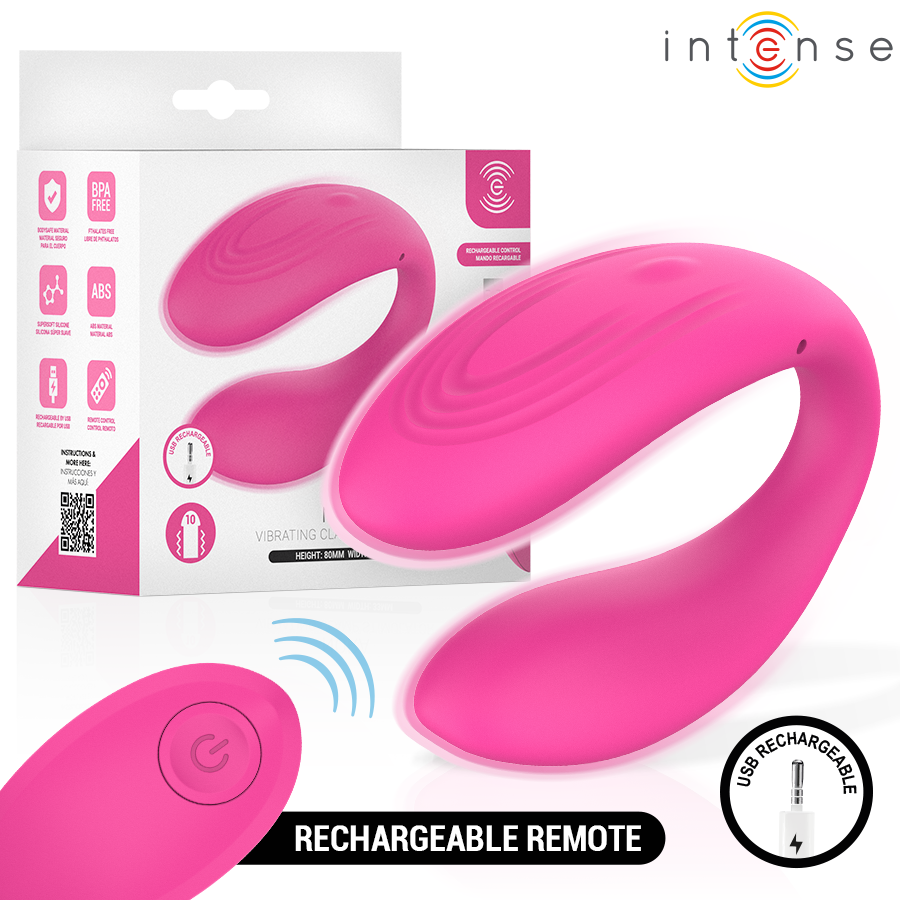INTENSE - NORA VIBRATIONSKLEMMENSTIMULATOR PINK