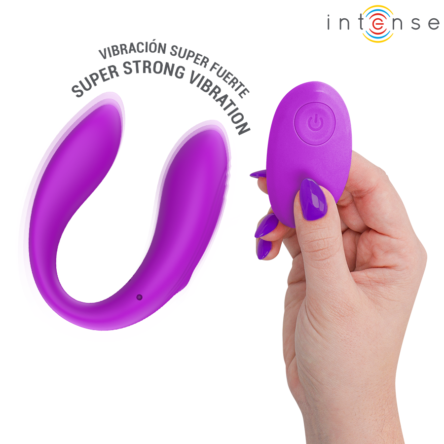 INTENSE - NORA VIBRATIONSKLEMMENSTIMULATOR LILA