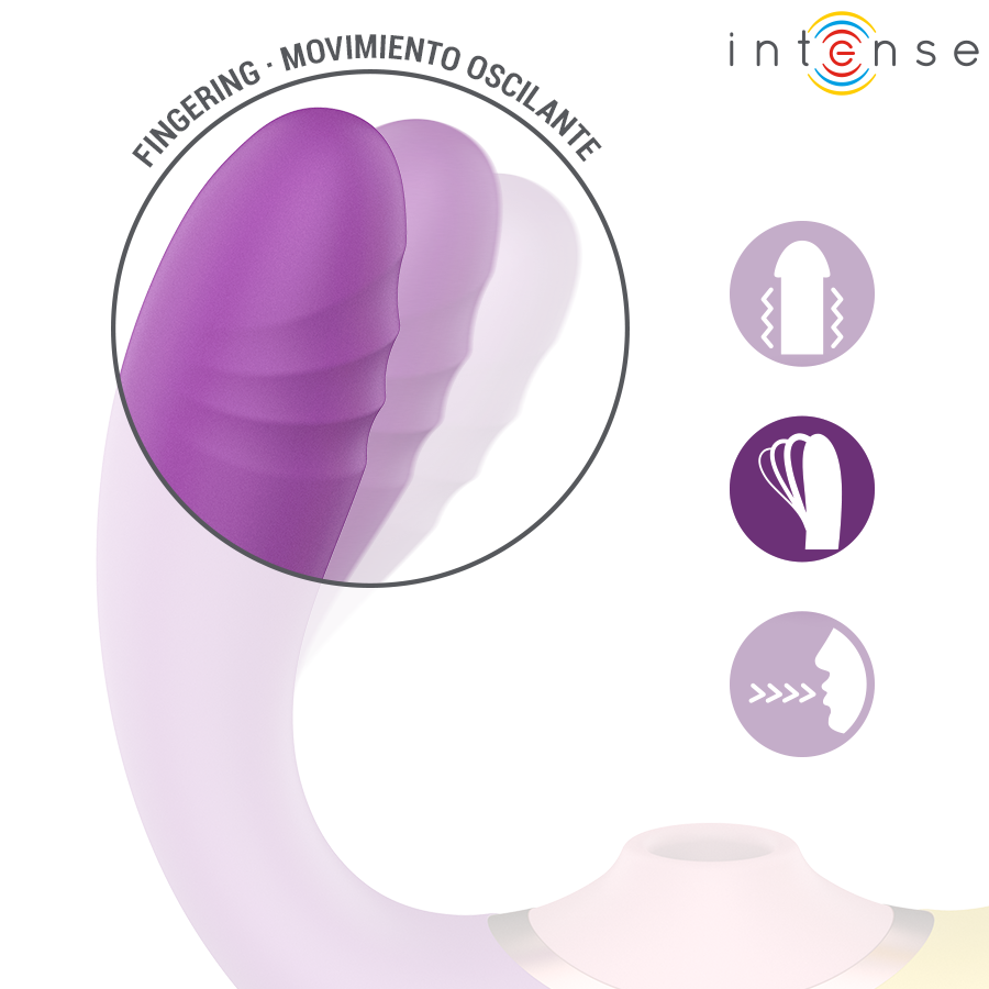 Intense - Willow 3-In-1 Suction and Vibration Stimulator
