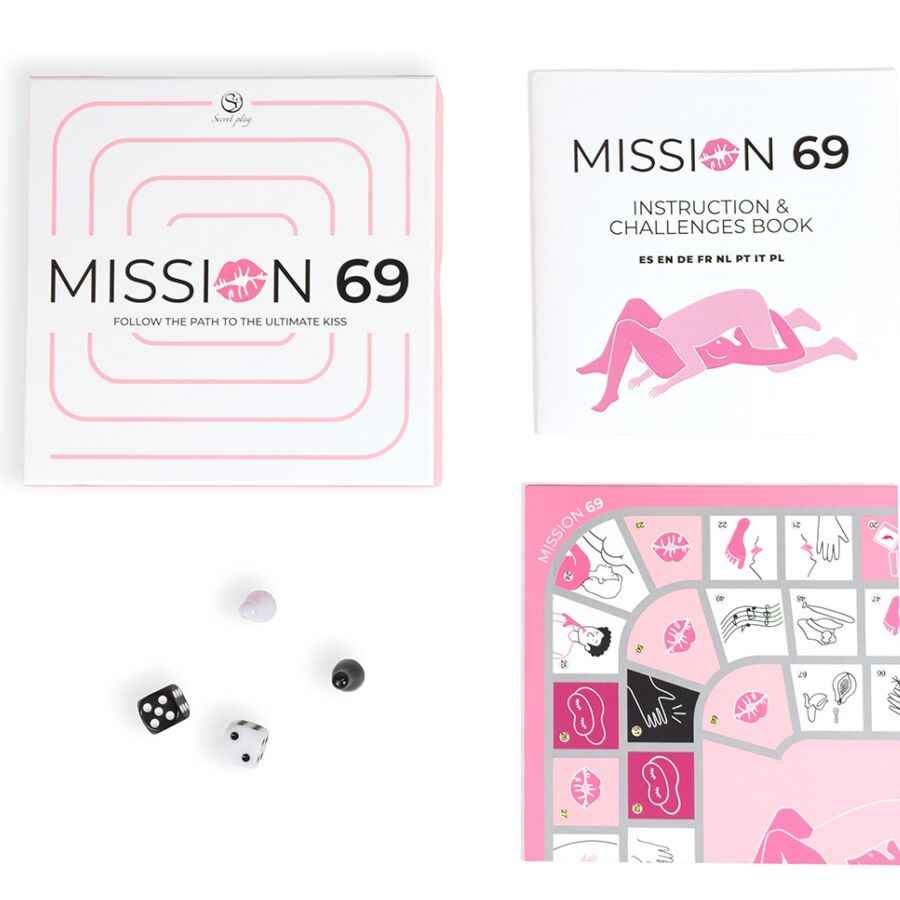 SECRET PLAY - BRETTSPIEL FÜR PAARE "MISSION 69"