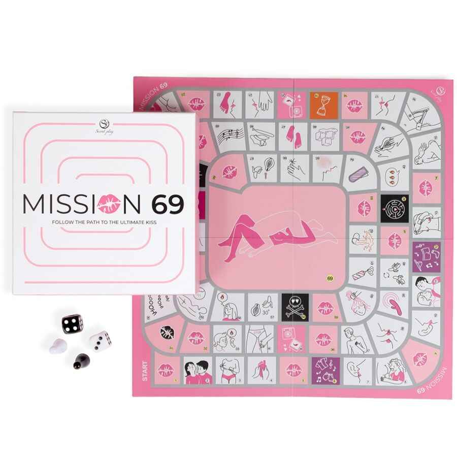 SECRET PLAY - BRETTSPIEL FÜR PAARE "MISSION 69"