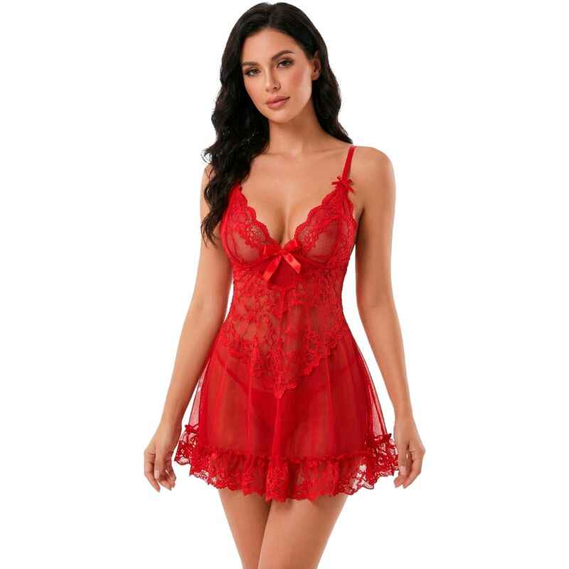 LIVCO CORSETTI FASHION - NUIT SET T-SHIRT + ROTER STOß 2028 S/M