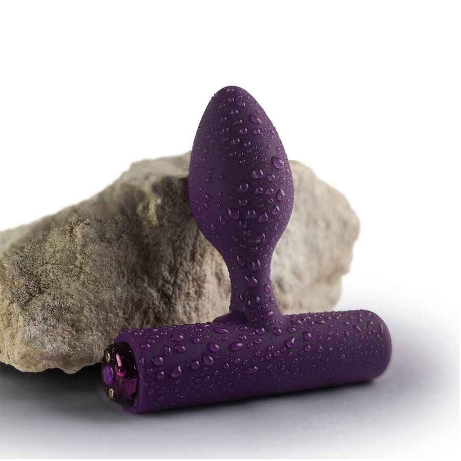 ROCKS-OFF - WIEDERAUFLADBARER MINI-ZAUBERSTAB MIT 16 FUNKTIONEN, PFINGSTROSENROSA