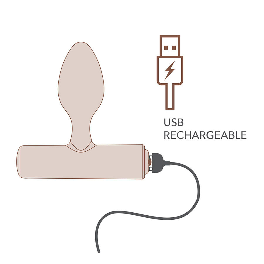 ROCKS-OFF - WIEDERAUFLADBARER MINI-ZAUBERSTAB MIT 16 FUNKTIONEN, PFINGSTROSENROSA
