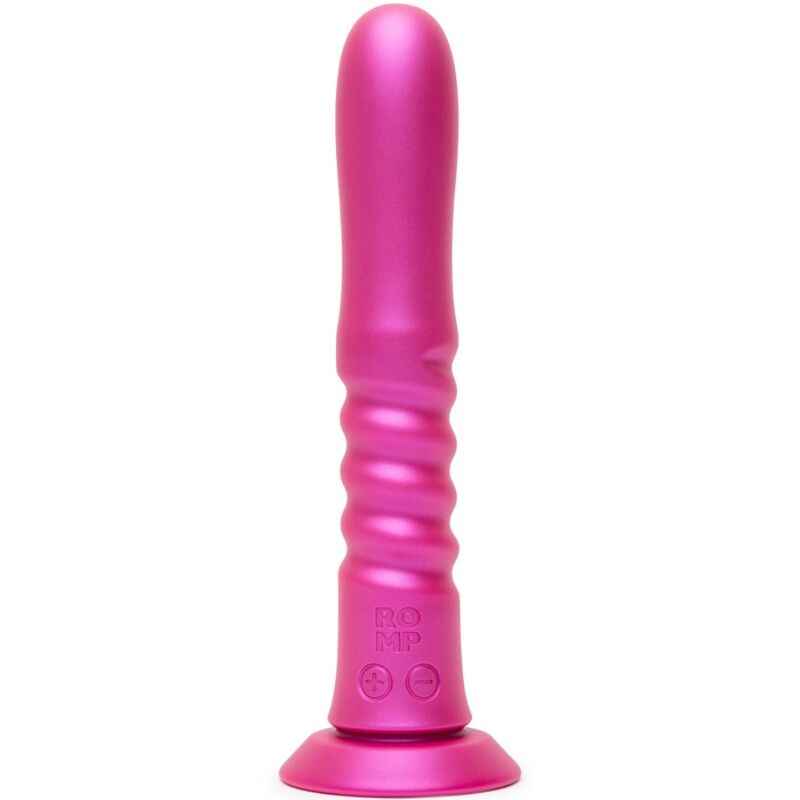 ROMP - JIGGLE AUF- UND AB-VIBRATOR MIT ROSA SAUGNAPF