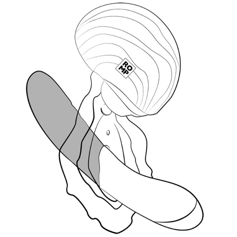 ROMP - SPIN CLITORAL SUCTION ANTITUDE WITH ROTATING OPING AND CLINGS