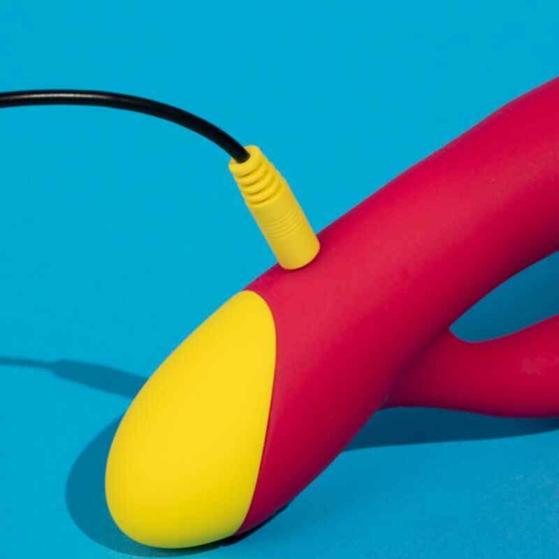 ROMP - JAZZ WIEDERAUFLADBARER HASENVIBRATOR ROT