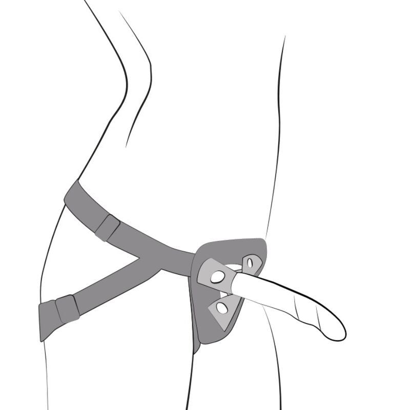 ROMP - Piccolo Silikondildo mit dreifarbigen