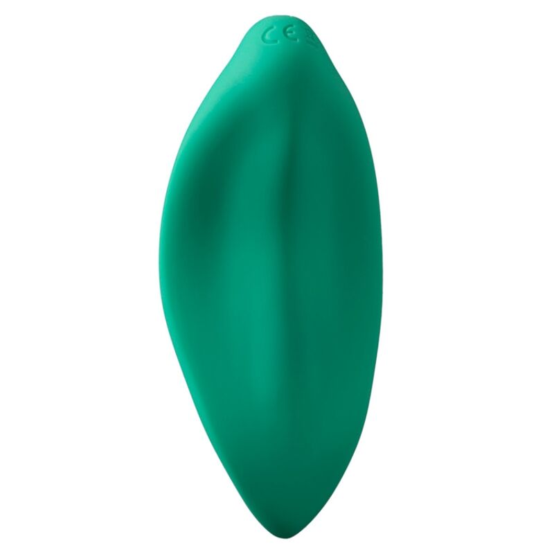 Romp - Wave Vibrator Clitoral Stimulator, Ergonomic Design, Aqua Green