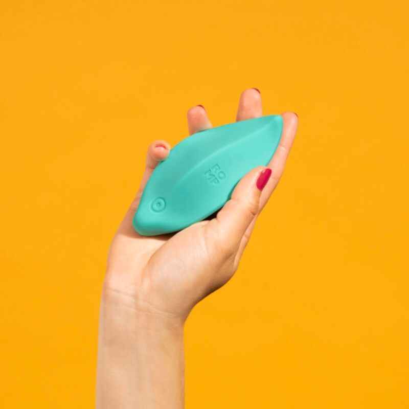 ROMP - WELLENVIBRATOR KLITORISSTIMULATOR, ERGONOMISCHE FORM, AQUAGRÜN