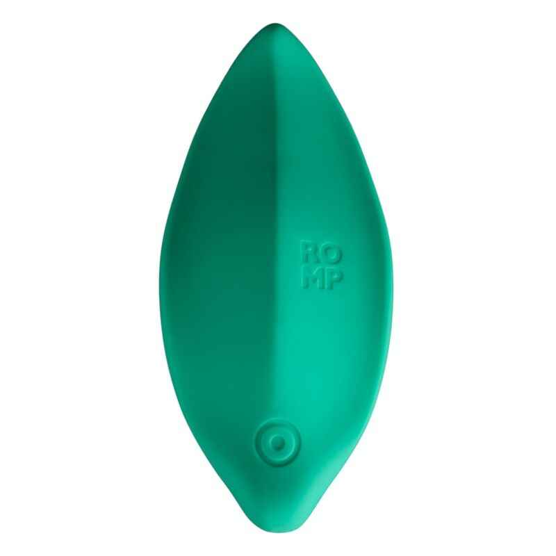 ROMP - WELLENVIBRATOR KLITORISSTIMULATOR, ERGONOMISCHE FORM, AQUAGRÜN