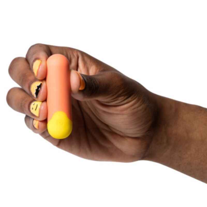 ROMP - RIOT MULTIFUNKTIONS-VIBRATIONSKUGEL ORANGE + GELB