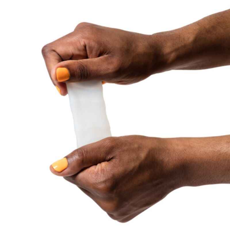 ROMP - MOSH TRANSPARENTER MÄNNERMASTURBATOR MIT 6 CM WENDBARER HÜLLE