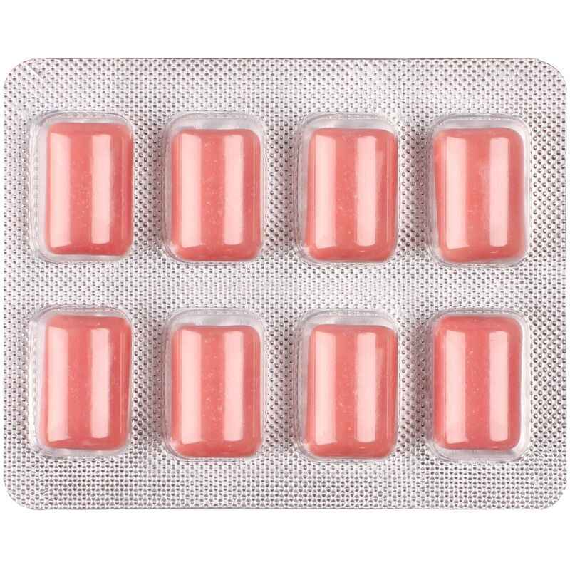 WUG After Drink – Der funktionelle Kaugummi, der Ihnen hilft, nach einer durchzechten Nacht neue Energie zu tanken. Blisterpackung mit 8 Stück