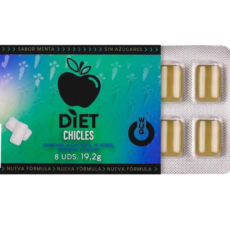 WUG Diet – Appetitkontrolle und Reduzierung von Zwischenmahlzeiten, Blisterpackung mit 8 Einheiten
