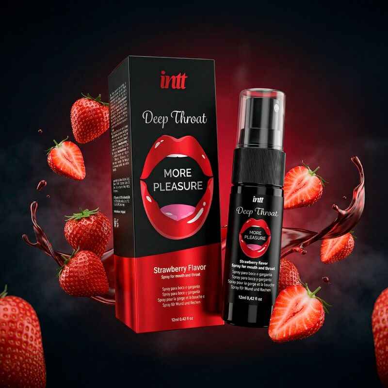 INTT – DEEP THROAT MORE PLEASURE ORAL SPRAY ERDBEERGESCHMACK