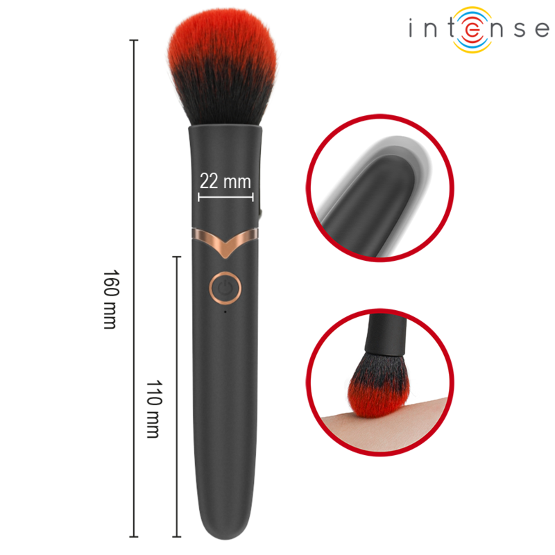 INTENSE - EMILIA VIBRATIONSBÜRSTE 10 VIBRATIONEN 16 CM