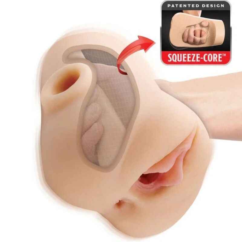 PDX PLUS – DOPPEL-POWER-VIBRATIONS-STRICKGERÄT LEICHT 20,5 CM