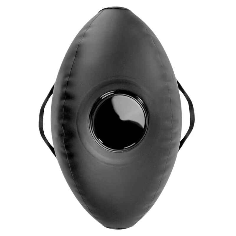 FETISH FANTASY SERIES - AUFBLASBARER LIEBESBALL MIT DILDO, SCHWARZ, 41,9 CM