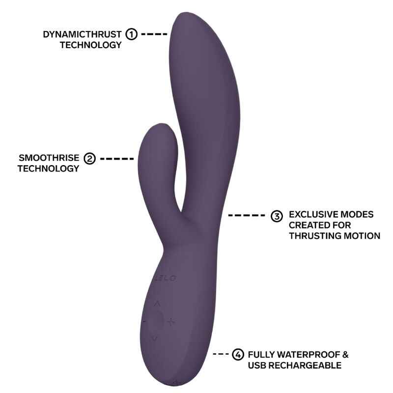 LELO - INA THRUST RABBIT STOSSVIBRATOR LILA