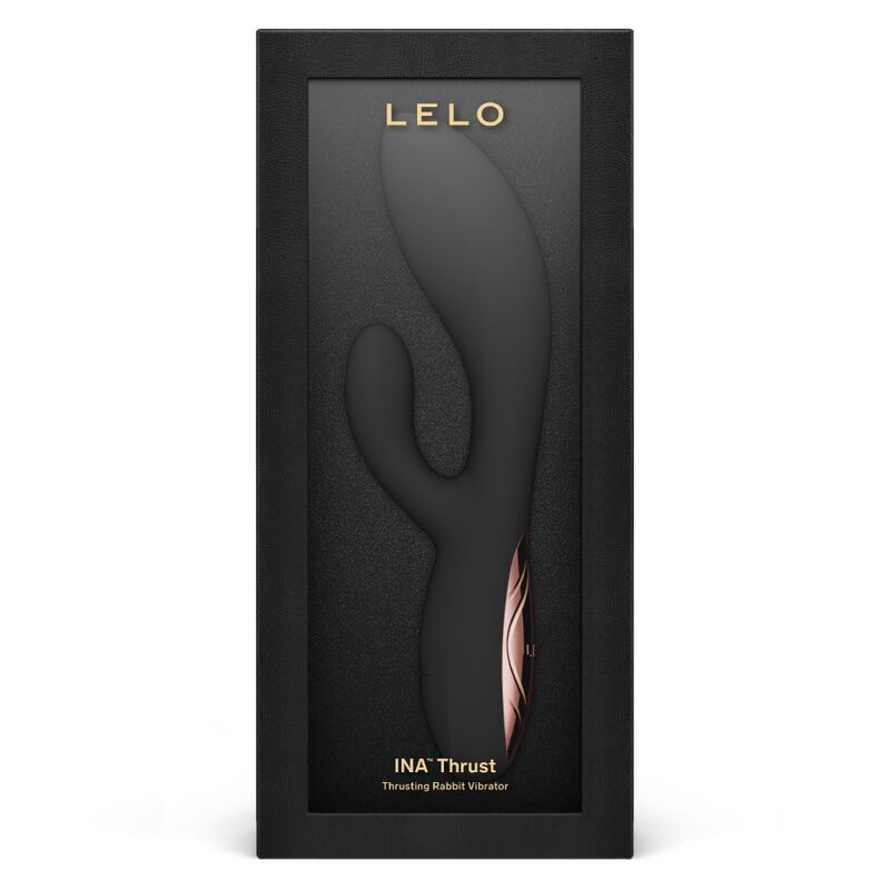 LELO - INA THRUST RABBIT STOSSVIBRATOR SCHWARZ