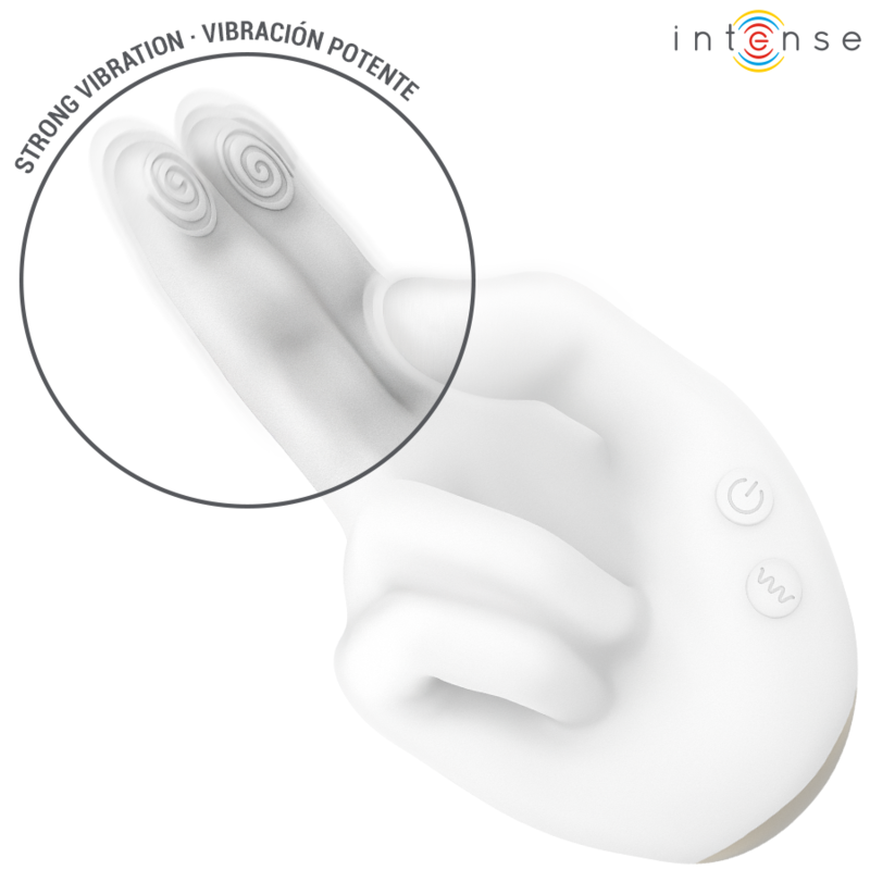 INTENSE - JIMMY HANDGEFORMTER MULTIFUNKTIONSSTIMULATOR MIT VIBRATION UND WÄRME