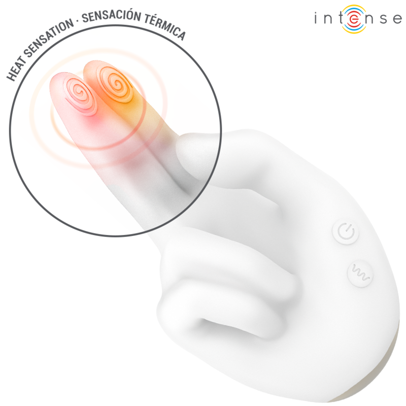 INTENSE - JIMMY HANDGEFORMTER MULTIFUNKTIONSSTIMULATOR MIT VIBRATION UND WÄRME