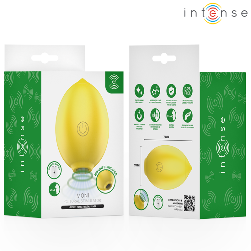 INTENSE - MONI LEMON KLITORIS-SAUGSTIMULATOR