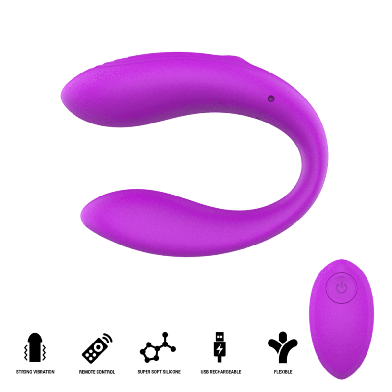 INTENSE - NORA VIBRATIONSKLEMMENSTIMULATOR LILA