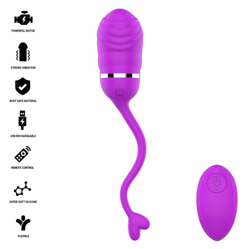 Intense - Sookie Fernbedienungs-Vibrationsei Lila