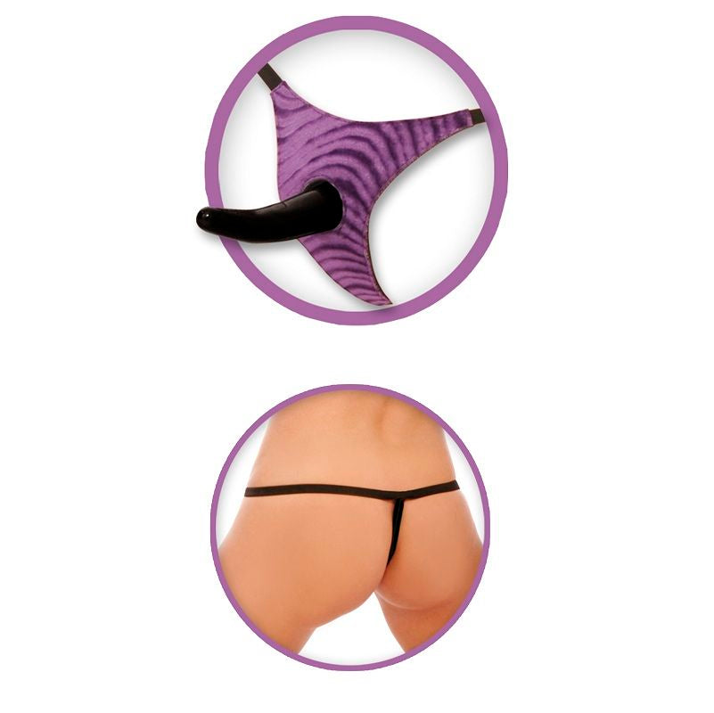 Fetish Fantasy Series - Vibrierender Strap-On Fãœr Ihn