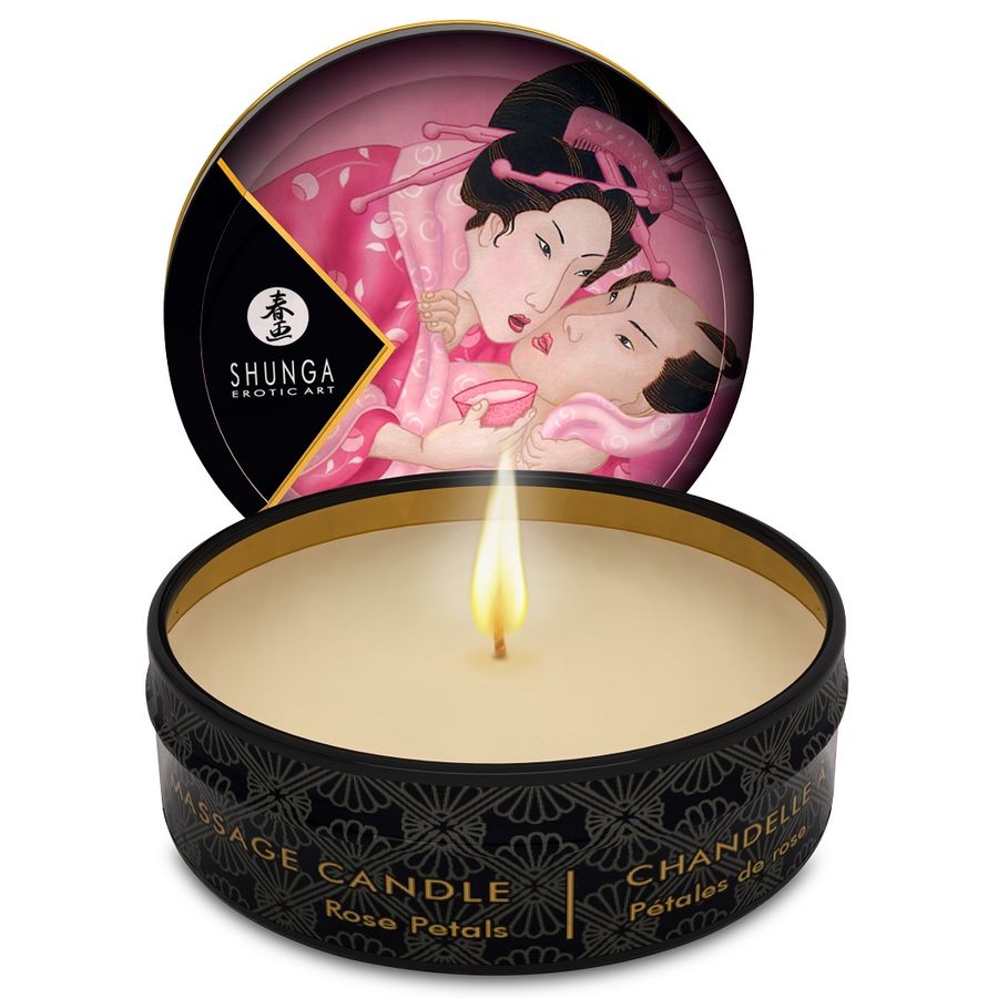 Shunga -  Mini Caress By Candlelight Display Massagekerzen 24 Einheiten
