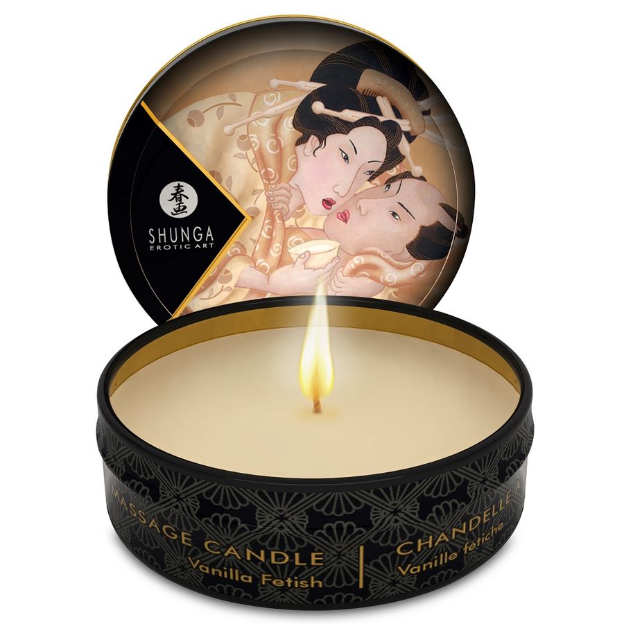 Shunga -  Mini Caress By Candlelight Display Massagekerzen 24 Einheiten