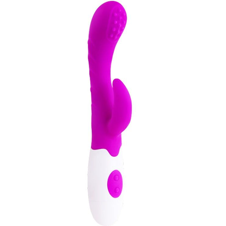 Vibrator PRETTY LOVE FLIRTATION Arthur in schwarz mit ergonomischem Design und glatter Oberfläche.
