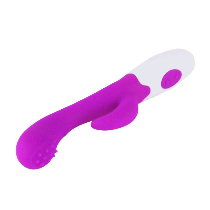 PRETTY LOVE FLIRTATION Arthur Vibrator, pinkes Sexspielzeug mit ergonomischer Form und flexibler Oberfläche, für intensive Stimulation