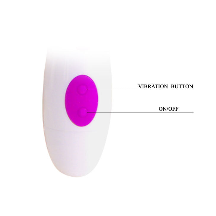 PRETTY LOVE FLIRTATION Arthur Vibrator, pinkes Sexspielzeug mit ergonomischem Design für lustvolle Stimulation.