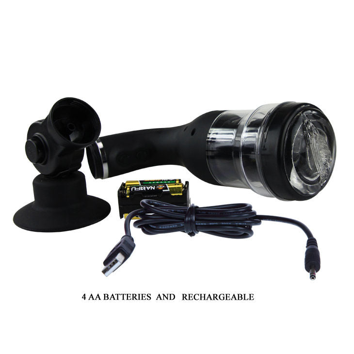 BAILE - ROTATION LOVER AUTOMATISCHER MASTURBATOR MIT UNTERSTÜTZUNG - Muwana